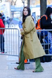 Alaqua Cox Out in New York City 01/17/2024
