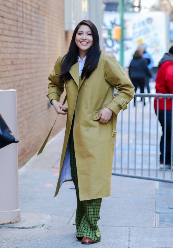 Alaqua Cox Out in New York City 01/17/2024
