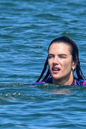 Alessandra Ambrosio Enjoyed a Day of Diving and a Boat Trip - Florianópolis 01/06/2024