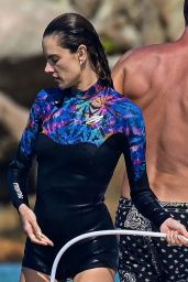 Alessandra Ambrosio Enjoyed a Day of Diving and a Boat Trip - Florianópolis 01/06/2024