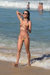 Alessandra Ambrosio on a Beach in Brazil 01/08/2023