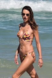 Alessandra Ambrosio on a Beach in Brazil 01/08/2023