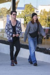 Alyson Hannigan and Sasha Ferber Out in West Hollywood 01/12/2024