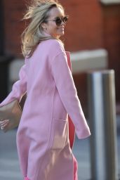 Amanda Holden in Pink in London  01/09/2024