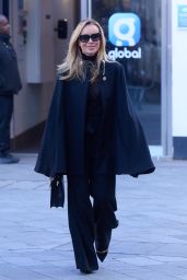 Amanda Holden Leaving the Global Radio Studios London 01/10/2024