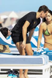 Ambra Gutierrez in a Bikini in Miami Beach 01/03/2024