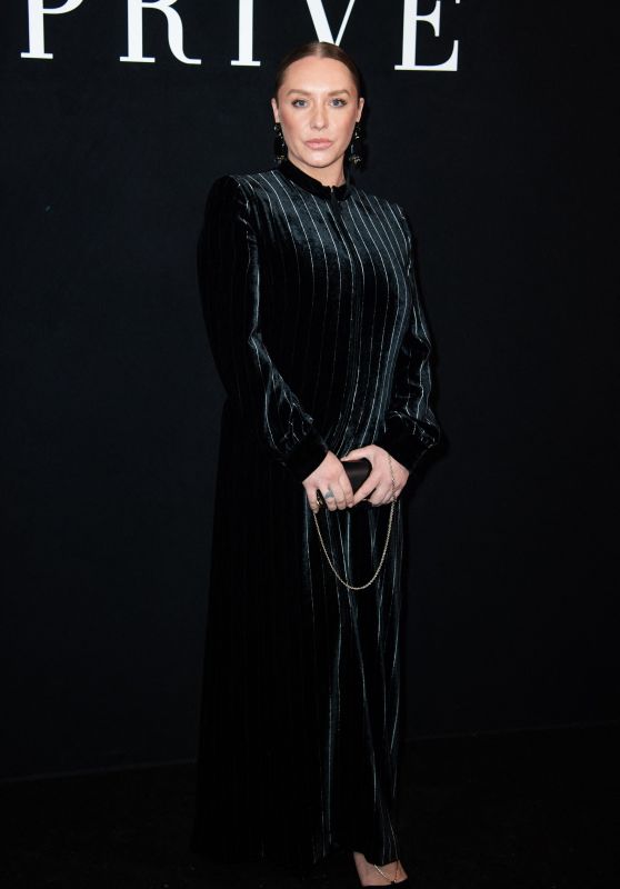 Annie Starke at Giorgio Armani Show at Paris Fashion Week 01/23/2024