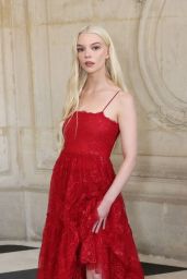 Anya Taylor-Joy – Dior SS24 Haute Couture Fashion Show in Paris 01/22/2024