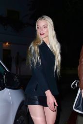 Anya Taylor-Joy - Leaving an Emmys Afterparty in Los Angeles 01/15/2024