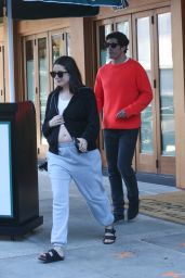Ashley Benson and Brandon Davis at Cipriani in Beverly Hills 01/10/2024