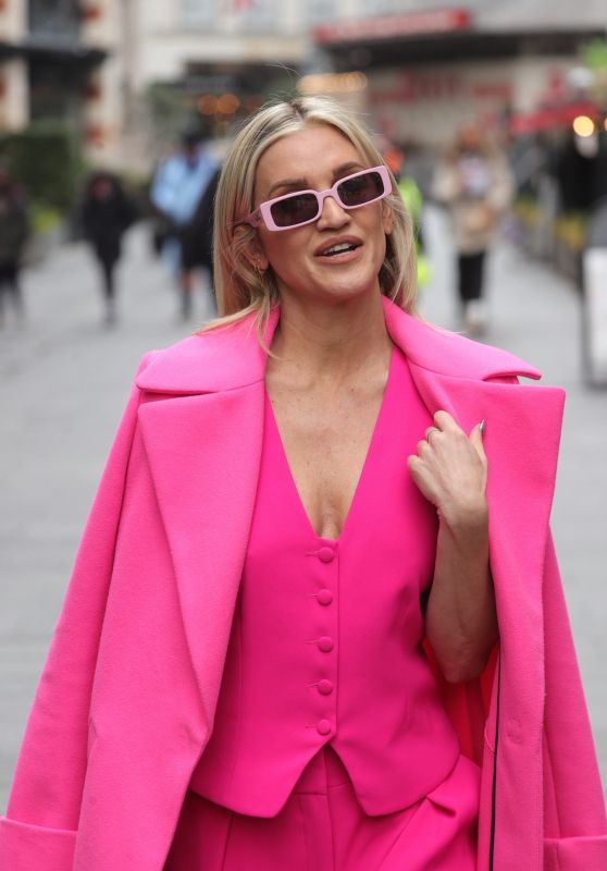 Ashley Roberts in Pink in London 01/05/2024