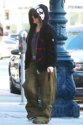 Avril Lavigne Street Style - Beverly Hills 01/25/2024