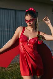 Barbara Palvin - For Love and Lemons Valentines Collection 2024