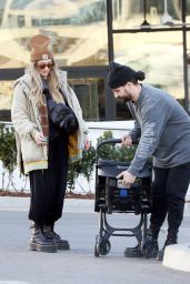 BC Jean Shopping around the Erewhon Area in Los Angeles 01/10/2024