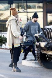 BC Jean Shopping around the Erewhon Area in Los Angeles 01/10/2024