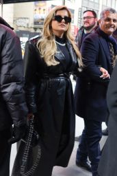 Bebe Rexha Arriving to Madison Square Garden in New York 01/15/2024