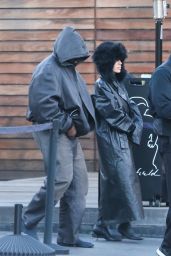 Bianca Censored and Kanye West at Maxfield Store in West Hollywood 01/11/2024