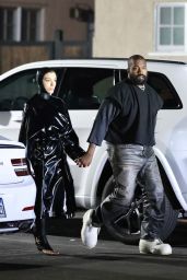Bianca Censori and Kanye West in Los Angeles 01/19/2024