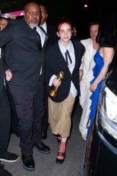 Billie Eilish at Golden Globes After Party at Chateau Marmont 01/07/2024