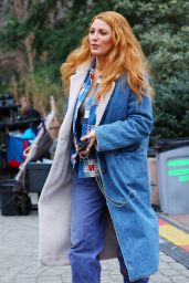 Blake Lively - "Ends With Us" Set in Plainfield, New Jersey 01/11/2024