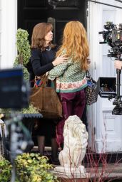Blake Lively Filming "It Ends With Us" in New Jersey 01/10/2024