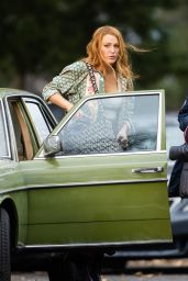 Blake Lively Filming "It Ends With Us" in New Jersey 01/10/2024