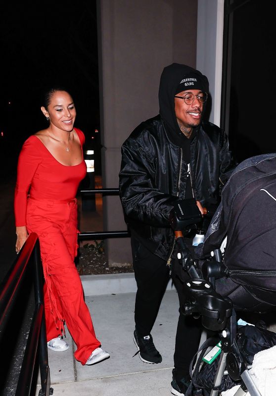 Brittany Bell and Nick Cannon at Sports Academy in Thousand Oaks 01/19/2024