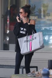 Brooke Burke - Exits a Malibu Nail Salon 01/23/2024