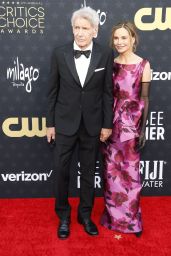 Calista Flockhart and Harrison Ford at Critics Choice Awards 2024