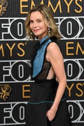 Calista Flockhart at Primetime Emmy Awards Red Carpet 2024