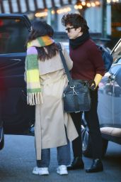 Camila Mendes and Rudy Mancuso Out in New York 01/02/2024