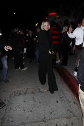 Carey Mulligan Departs the Golden Globe After Party at Chateau Marmont in West Hollywood 01/08/2024