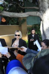 Carey Mulligan Signs Autographs at AFI Awards in Beverly Hills 01/12/2024