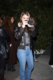 Caylee Cowan Leaving "The Black Keys" After-party at Bar Marmont in Los Angeles 01/13/2024