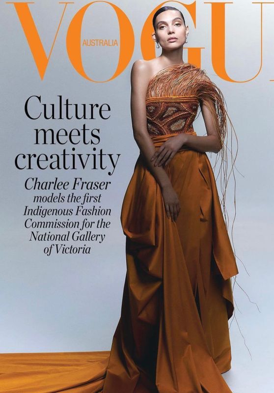 Charlee Fraser - Vogue Australia January 2023 Cover