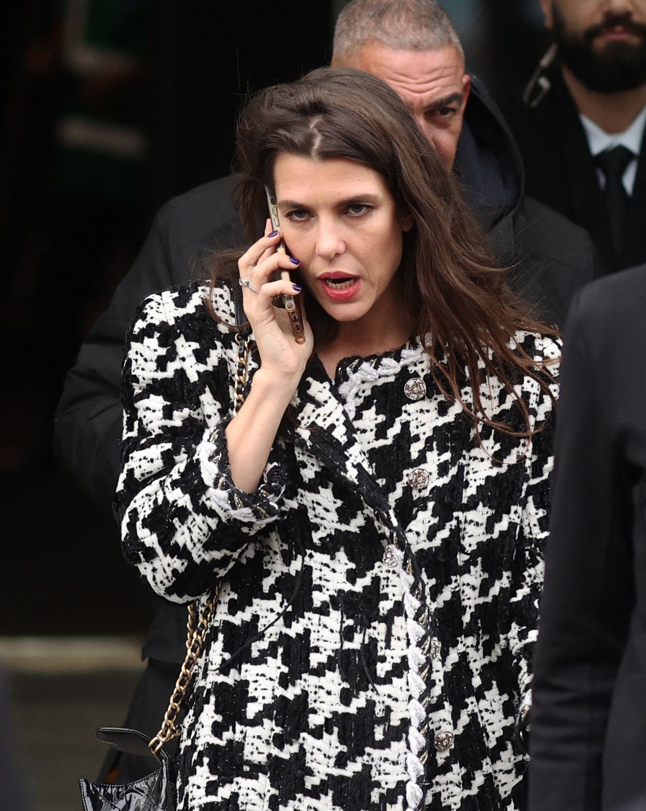 Charlotte Casiraghi at Chanel Haute Couture Spring Summer 2024 in Paris