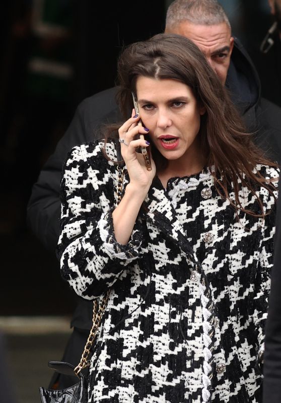 Charlotte Casiraghi at Chanel Haute Couture Spring Summer 2024 in Paris 01/23/2024
