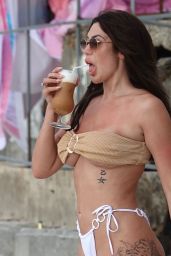 Chloe Ferry in a Bikini on the Beach in Thailand 01/11/2024