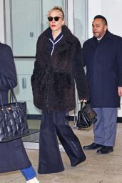 Chloe Sevigny Leaving the Drew Barrymore Show in New York 01/23/2024