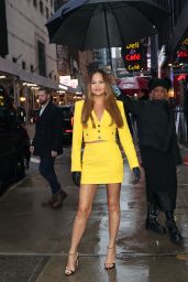 Chrissy Teigen at GMA Show in Times Square 01/24/2024