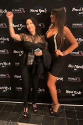 Claudia Romani - Fists of Fury Boxing Event at the Hard Rock in Hollywood 01/20/2024