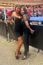 Claudia Romani - Fists of Fury Boxing Event at the Hard Rock in Hollywood 01/20/2024