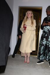 Dakota Fanning - Exits the HBO Golden Globes After Party in Los Angeles 01/07/2024