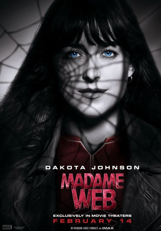 Dakota Johnson – “Madame Web” New Poster 2024