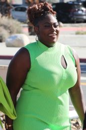 Danielle Brooks Promoting "The Color Purple" in Palm Springs  01/04/2024