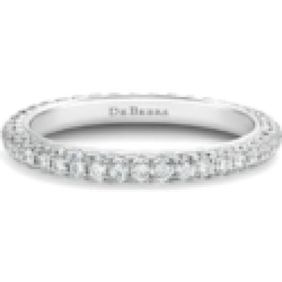 De Beers Db Darling Eternity Band in White Gold