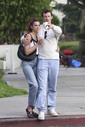 Dua Lipa and Callum Turner Out in Beverly Hills 01/30/2024