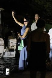 Eiza Gonzales Heads to a New Years Eve Party on a Yacht in St Barts 12/31/2023