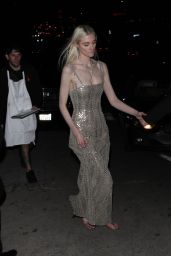 Elizabeth Debicki Exits the Golden Globes Afterparty at Chateau Marmont in Los Angeles 01/07/2024
