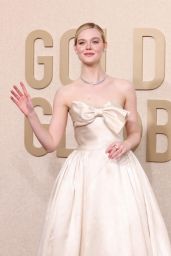 Elle Fanning – Golden Globe Awards 2024